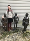 The statues and their owner