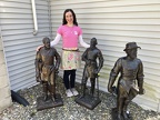 The statues and their owner