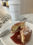 Strawberry jam donut from Tatte