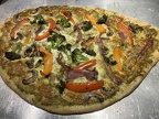 Homemade pizza